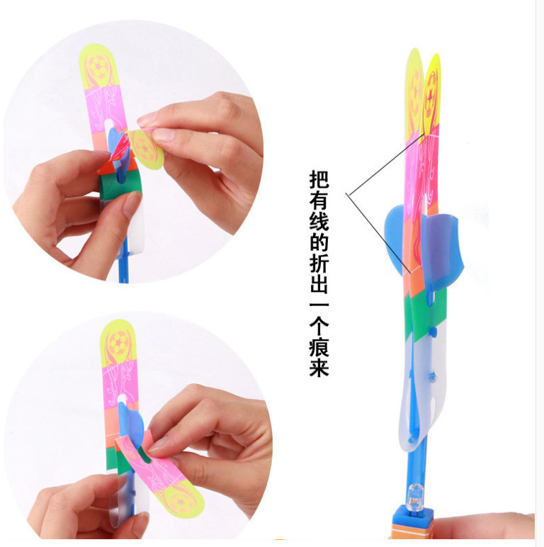 Large Luminous Slingshot Rocket Volume Express Blue Light Flying Sword Night Market Stall Toy Slingshot Large Luminous Slingshot Rocket Volume Express Blue Light Flying Sword Night Market Stall Toy Slingshot