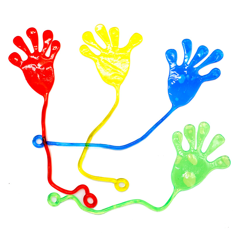 New Exotic Decompression Toy Fun Expandable Material Launch Slingshot Turkey Spider Man Palm Blow-through Children's Toys New Exotic Decompression Toy Fun Expandable Material Launch Slingshot Turkey Spider Man Palm Blow-through Children's Toys