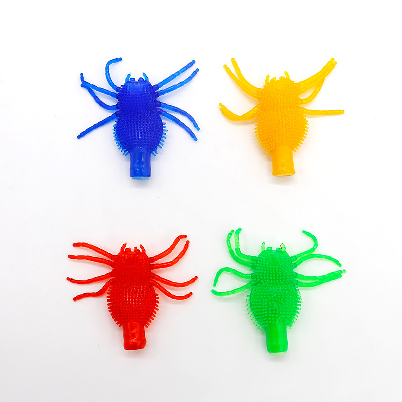 New Exotic Decompression Toy Fun Expandable Material Launch Slingshot Turkey Spider Man Palm Blow-through Children's Toys New Exotic Decompression Toy Fun Expandable Material Launch Slingshot Turkey Spider Man Palm Blow-through Children's Toys