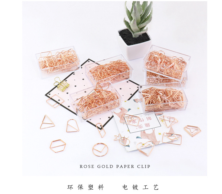 European Rabbit Rose Gold Shape Clip Cute Bookmarks Decorative Creative Paper Clip Paper Clip Manufacturer European Rabbit Rose Gold Shape Clip Cute Bookmarks Decorative Creative Paper Clip Paper Clip Manufacturer