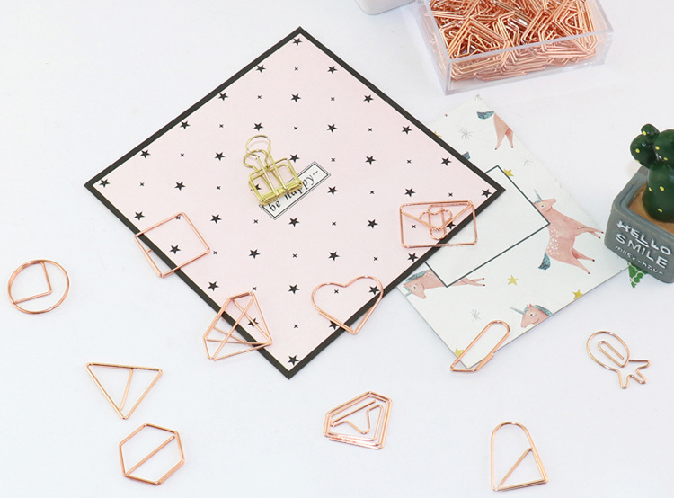 European Rabbit Rose Gold Shape Clip Cute Bookmarks Decorative Creative Paper Clip Paper Clip Manufacturer European Rabbit Rose Gold Shape Clip Cute Bookmarks Decorative Creative Paper Clip Paper Clip Manufacturer