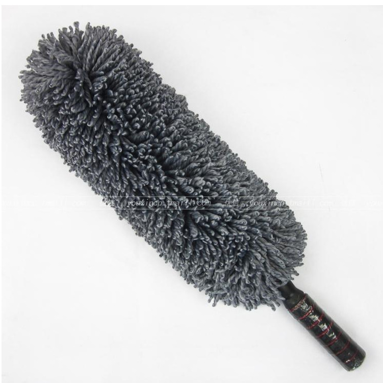 360 Degree round Head Telescopic Wax Mop 440G Microfiber Wax Duster Wax Brush Wax Brush Sponge Handle Bag