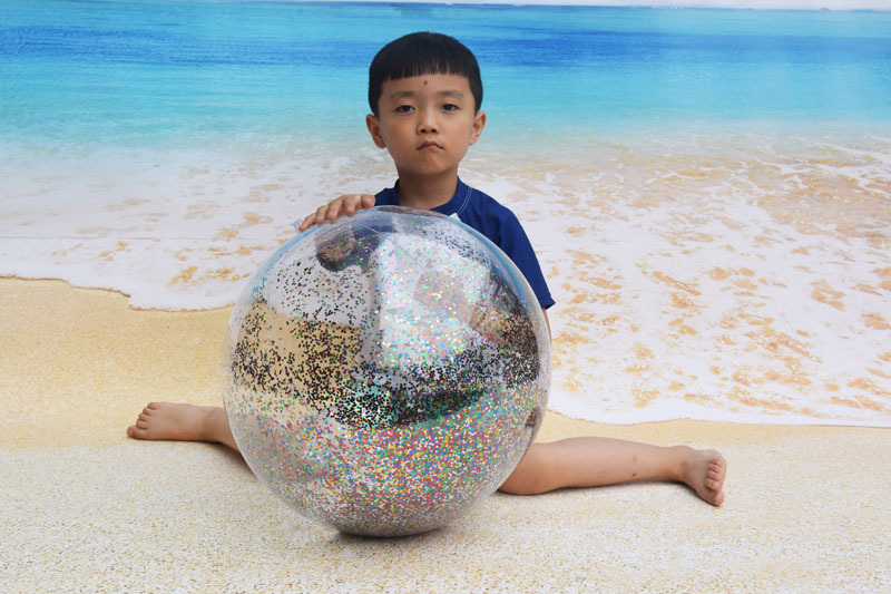 PVC inflatable Beach ball Transparent Flake ball Child Adult toy ball transparent Flake Beach ball filling ball PVC inflatable Beach ball Transparent Flake ball Child Adult toy ball transparent Flake Beach ball filling ball