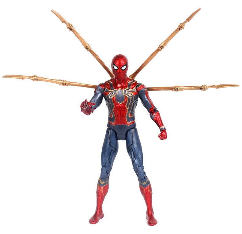 Zhongdong Steel Spider-Man Boxed Avengers 3 Unlimited War Genuine Model Hand-Made Action Figure