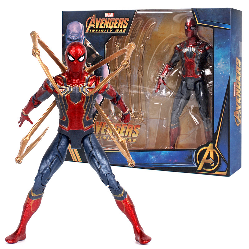 Zhongdong Steel Spider-Man Boxed Avengers 3 Unlimited War Genuine Model Hand-Made Action Figure