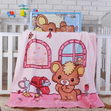2021 Autumn and Winter Thickening Children Sleeping Bag Combed Cotton Baby Split Leg Sleeping Bag Cartoon Pure Cotton Baby Sleeping Bag Removable Sleeve