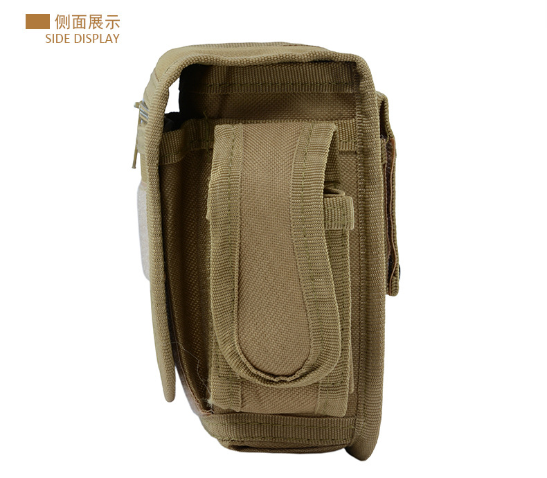 Lupu Camouflage Small Waist Bag Men's Tactical Waist Pack Tactical Mobile Phone Bag Outdoor Waist Pack Mobile Phone Bag War