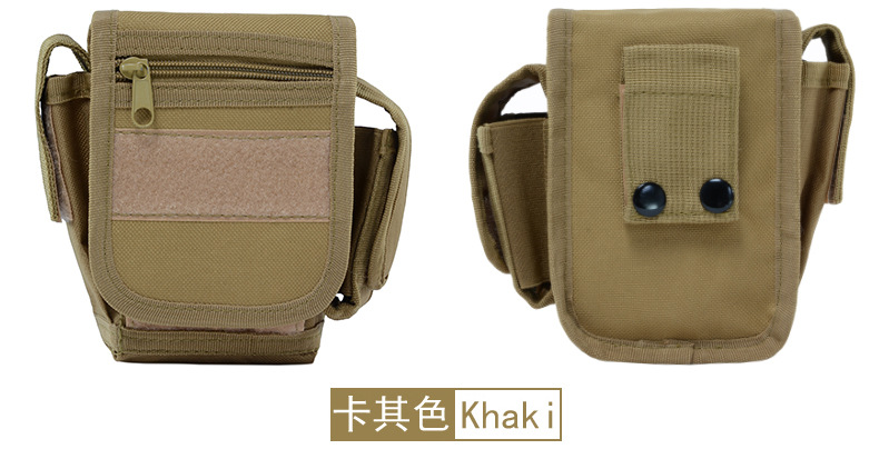 Lupu Camouflage Small Waist Bag Men's Tactical Waist Pack Tactical Mobile Phone Bag Outdoor Waist Pack Mobile Phone Bag War