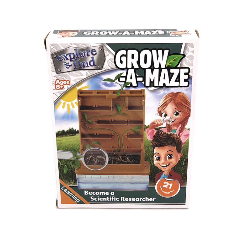 * Young Students DIY Toy Set Science and Education Series Plants War Maze Science Experiment Physics Puzzle