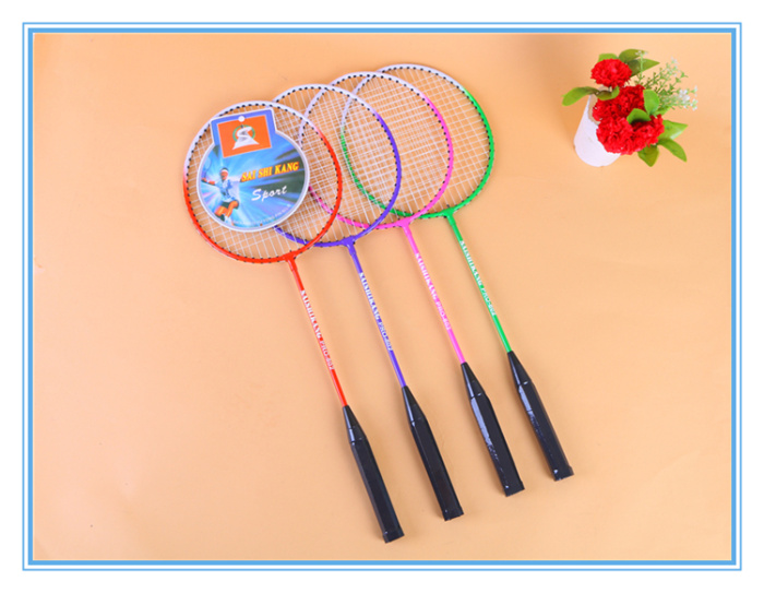 Beginner training racquet endurance badminton four color doubles super offensive Beginner training racquet endurance badminton four color doubles super offensive