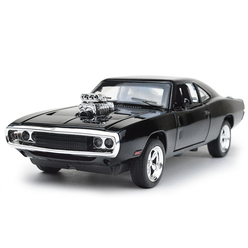 Bulk Wholesale 1:32 Dodge War Horse Simulation Alloy Car Model Sound and Light Warrior 4 Open Door Children&#039;s Toy Car