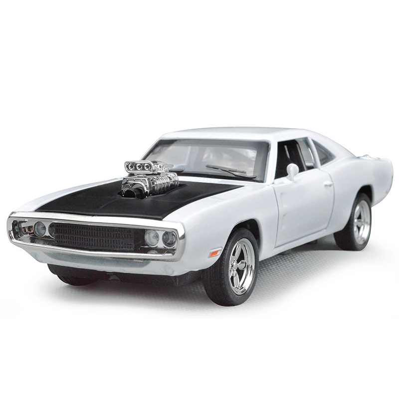 Bulk Wholesale 1:32 Dodge War Horse Simulation Alloy Car Model Sound and Light Warrior 4 Open Door Children&#039;s Toy Car