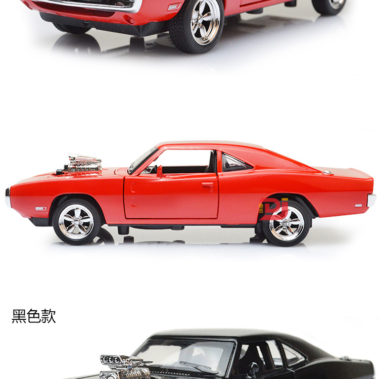 Bulk Wholesale 1:32 Dodge War Horse Simulation Alloy Car Model Sound and Light Warrior 4 Open Door Children's Toy Car