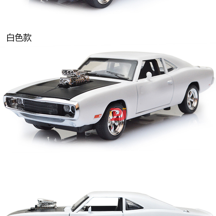 Bulk Wholesale 1:32 Dodge War Horse Simulation Alloy Car Model Sound and Light Warrior 4 Open Door Children's Toy Car