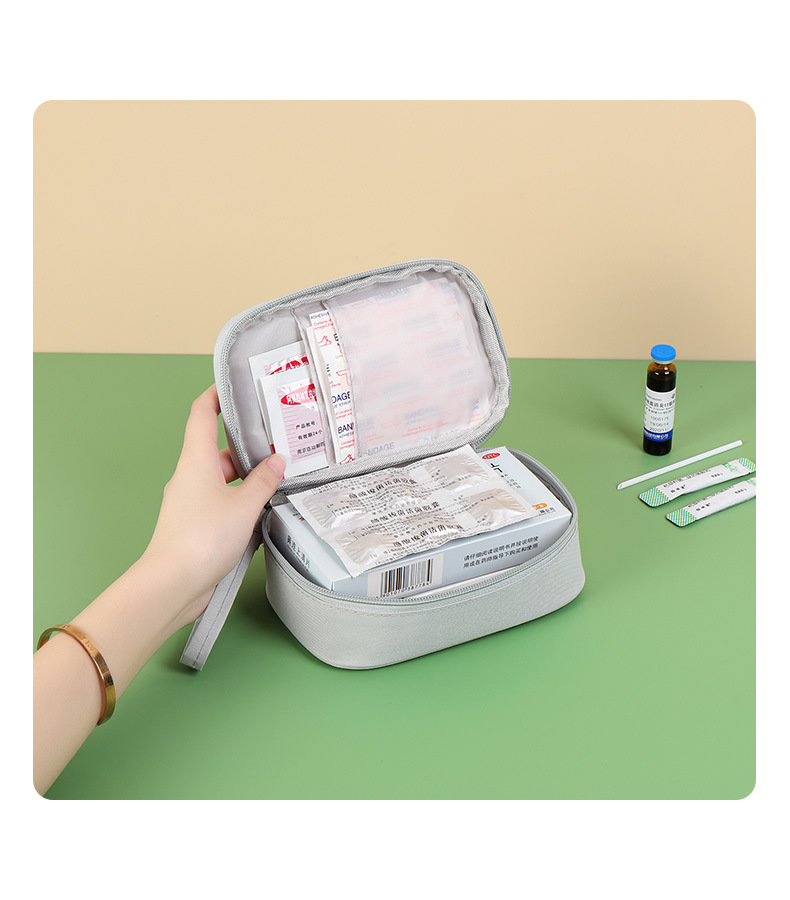 Portable Medicine Bag Fabric First Aid Kit Travel Medical First Aid Kits Household Outdoor Civil Air Defense War Preparation Season Bag