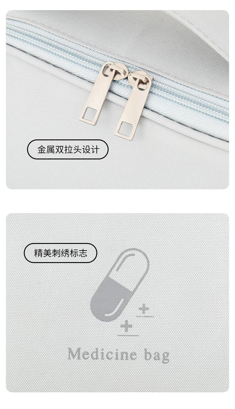 Portable Medicine Bag Fabric First Aid Kit Travel Medical First Aid Kits Household Outdoor Civil Air Defense War Preparation Season Bag