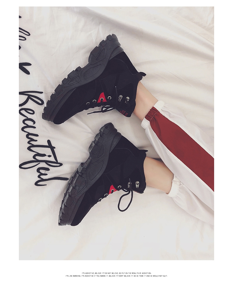 Winter adds flannel high upper shoe Martin boots overalls boots man shoe tide shoe restore ancient ways war Wolf