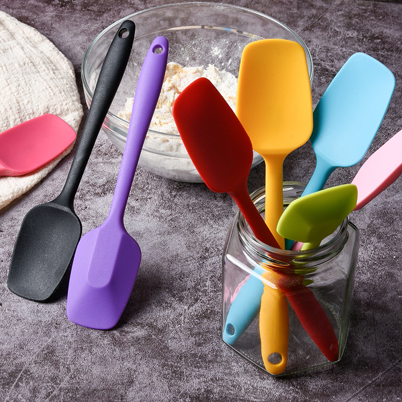 Edible Silicon Small Cake Scraper Square Head Shovel Household Kitchenware Baking Tool T Shape Shovel