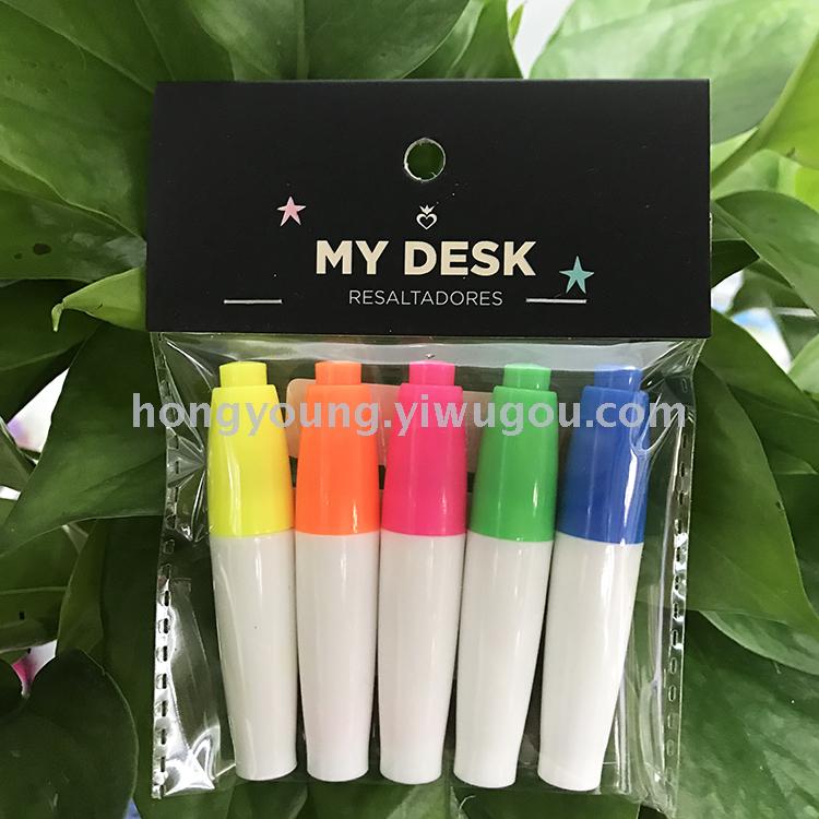 Mini rabbit highlighter pen cute pen gift pen a variety of customized Mini rabbit highlighter pen cute pen gift pen a variety of customized
