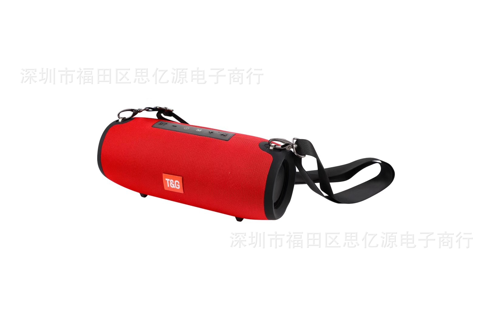 Bluetooth Speaker Tg118 War Drum Fabric Portable Subwoofer Creative Gift Audio Wireless Speaker