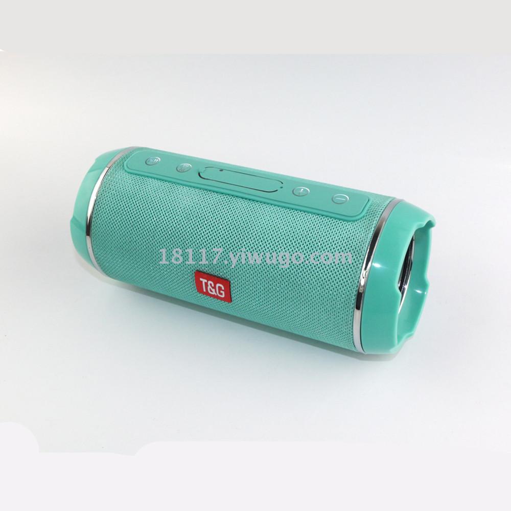 TG116 war drum wireless bluetooth speaker dual speaker stereo subwoofer gun fabric barrel acoustics