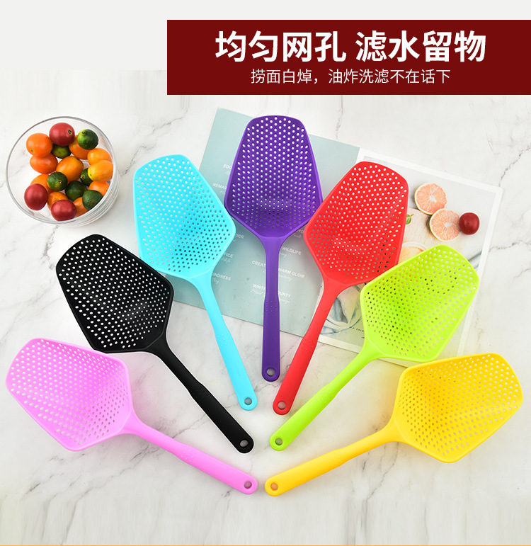 Plastic Waterproof Shovel Waterproof Slotted Turner Plastic Ice Shovel Kitchen Practical Non-Stick Kitchenware Plastic Fishing Fence Colander Plastic Waterproof Shovel Waterproof Slotted Turner Plastic Ice Shovel Kitchen Practical Non-Stick Kitchenware Plastic Fishing Fence Colander