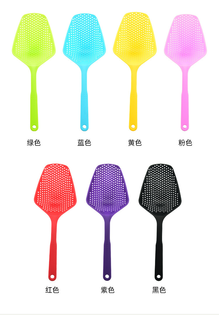 Plastic Waterproof Shovel Waterproof Slotted Turner Plastic Ice Shovel Kitchen Practical Non-Stick Kitchenware Plastic Fishing Fence Colander Plastic Waterproof Shovel Waterproof Slotted Turner Plastic Ice Shovel Kitchen Practical Non-Stick Kitchenware Plastic Fishing Fence Colander