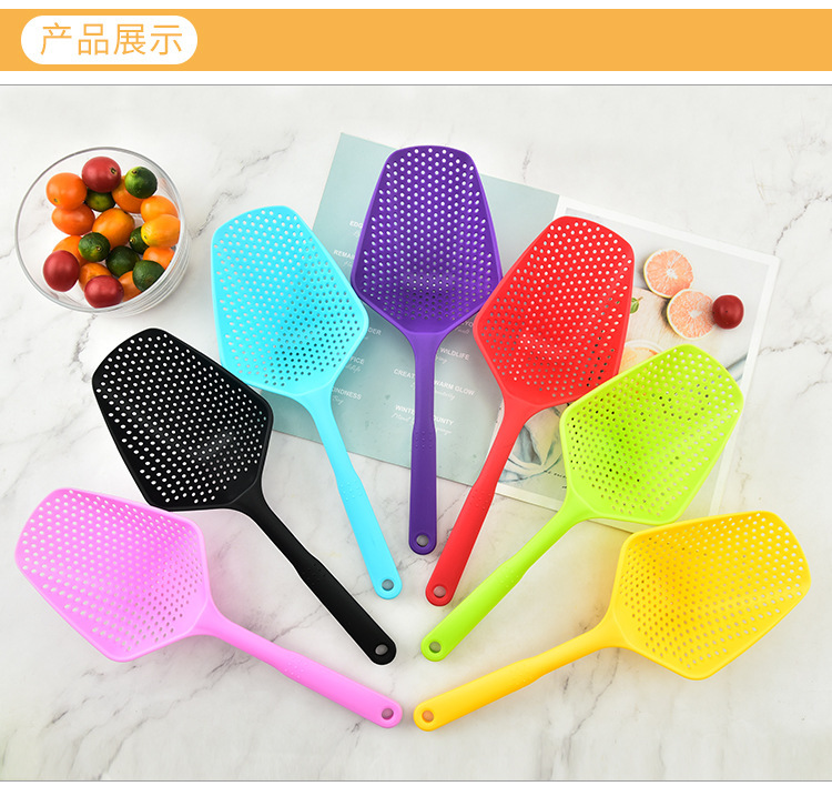 Plastic Waterproof Shovel Waterproof Slotted Turner Plastic Ice Shovel Kitchen Practical Non-Stick Kitchenware Plastic Fishing Fence Colander Plastic Waterproof Shovel Waterproof Slotted Turner Plastic Ice Shovel Kitchen Practical Non-Stick Kitchenware Plastic Fishing Fence Colander