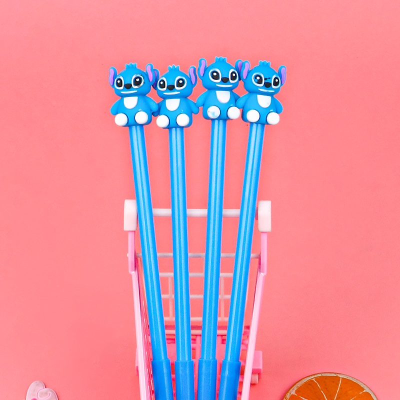 Cartoon Silicone Stitch Doll Writing Signature Pen Creative Stitch Modeling Gel Pen Student Water-Based Paint Pen