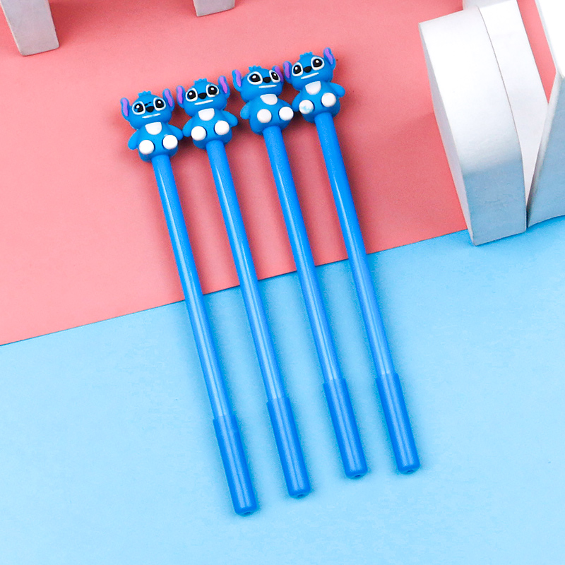 Cartoon Silicone Stitch Doll Writing Signature Pen Creative Stitch Modeling Gel Pen Student Water-Based Paint Pen