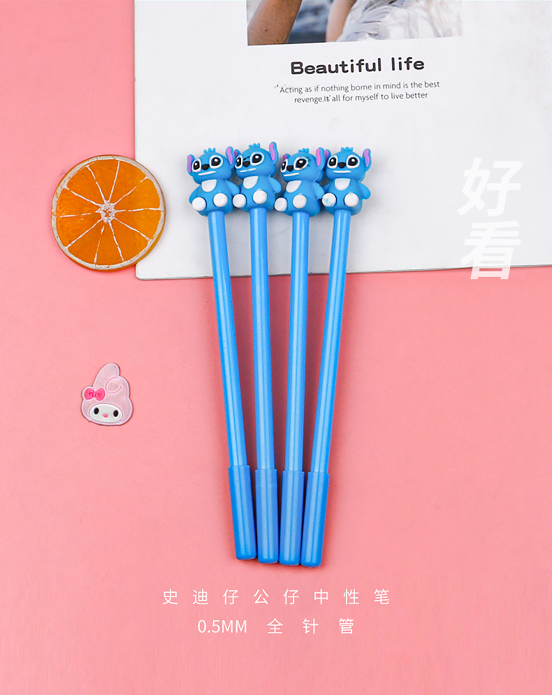Cartoon Silicone Stitch Doll Writing Signature Pen Creative Stitch Modeling Gel Pen Student Water-Based Paint Pen Cartoon Silicone Stitch Doll Writing Signature Pen Creative Stitch Modeling Gel Pen Student Water-Based Paint Pen