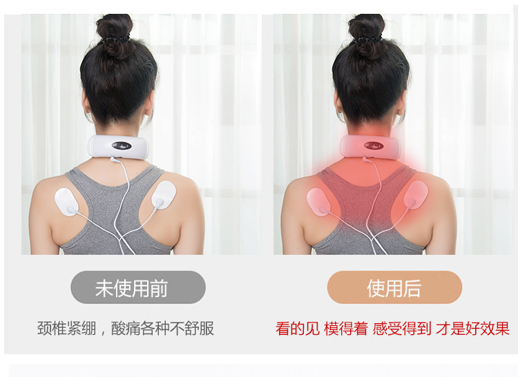 Heating Neck Massager Electromagnetic Pulse Neck Neck Protector Multifunctional Shoulder Neck and Neck Massager Heating Neck Massager Electromagnetic Pulse Neck Neck Protector Multifunctional Shoulder Neck and Neck Massager