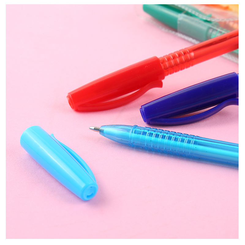Korean Stationery Cute Cartoon Students Wholesale Ballpoint Pen Personalized Oil Pen Creative Office Stationery Wholesale