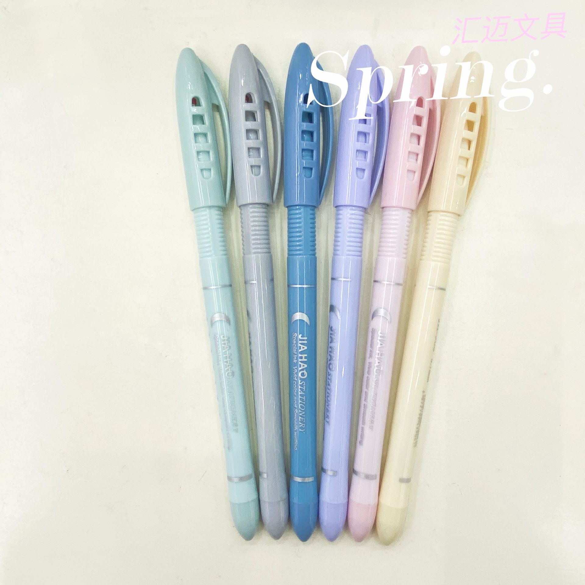 Ballpoint Pen Press Type Ballpoint Pen Multi-Color Neutral Oil Pen Blue Refill Red and Black Three-Color Insert Type