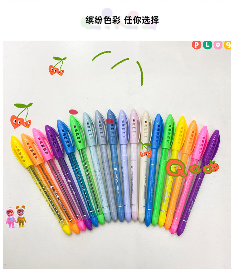 Ballpoint Pen Press Type Ballpoint Pen Multi-Color Neutral Oil Pen Blue Refill Red and Black Three-Color Insert Type Ballpoint Pen Press Type Ballpoint Pen Multi-Color Neutral Oil Pen Blue Refill Red and Black Three-Color Insert Type