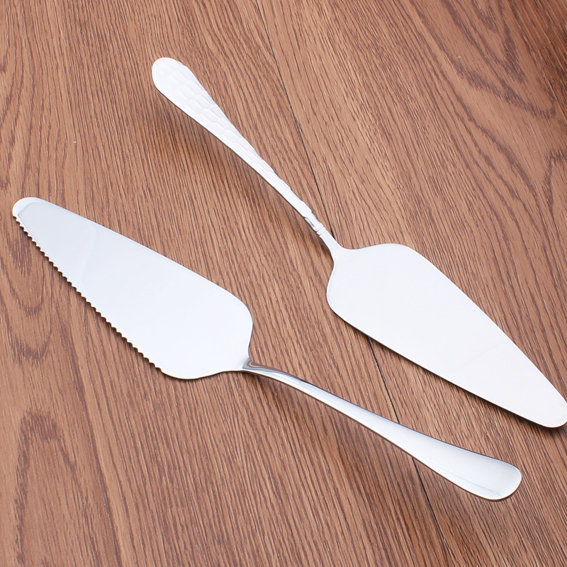 Chenghuijie Cake Knife Stainless Steel Cake Shovel Toothed Triangle Shovel Pizza Shovel Baking Utensils