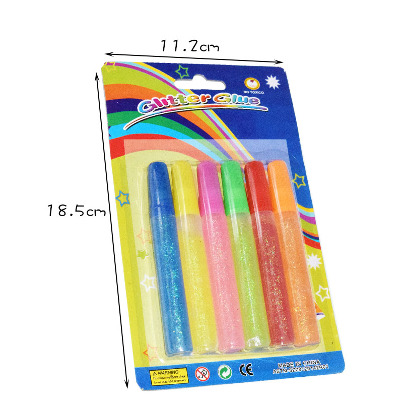 Handmade materials: golden onion glue, golden onion pen, bright chalk, shining powder, shining glue, 6 pieces Handmade materials: golden onion glue, golden onion pen, bright chalk, shining powder, shining glue, 6 pieces