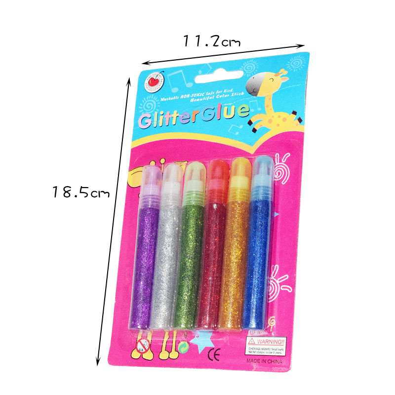 Handmade materials: golden onion glue, golden onion pen, bright chalk, shining powder, shining glue, 6 pieces Handmade materials: golden onion glue, golden onion pen, bright chalk, shining powder, shining glue, 6 pieces