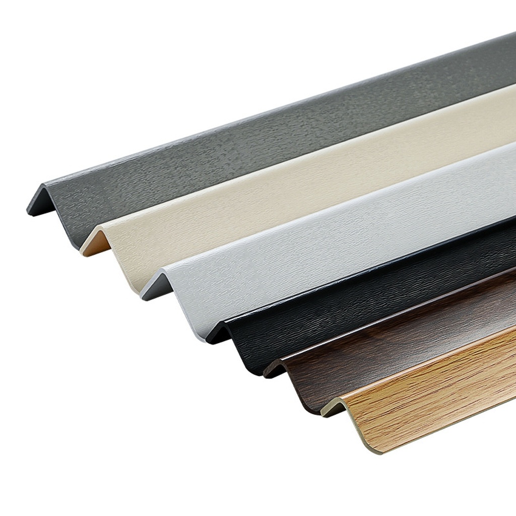 PVC Corner Protection Corner Wall Protector Protective Strip Self-Adhesive Household Outer Corner Edge Strip Living Room Corner Bumper Strip Bump Proof