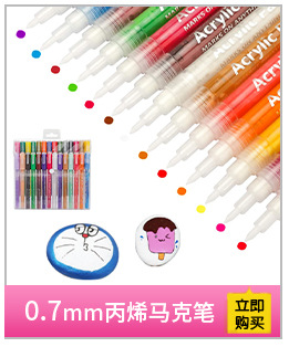 Factory Direct Sales Liquid Chalk Dust-Free Light Board Pen Fluorescent Screen Special Erasable Marker Blackboard Liquid Chalk