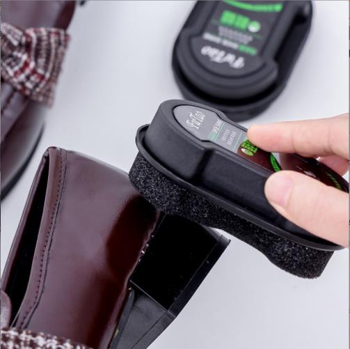 Double-Sided Sponge Leather Shoes Wipe Multifunctional Colorless Shoe Wax Brush Polish Fantastic Shoes Cleaning Product