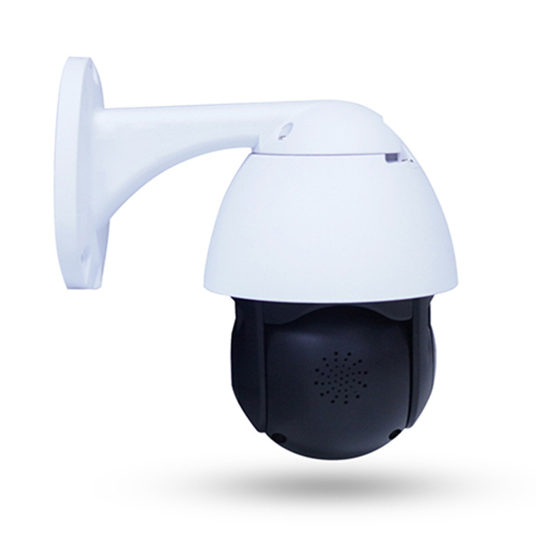 Wireless Automatic Tracking Tracking Ball Machine Camera Outdoor Waterproof Two-Way Intercom PTZ Control Day and Night Infrared Night Vision