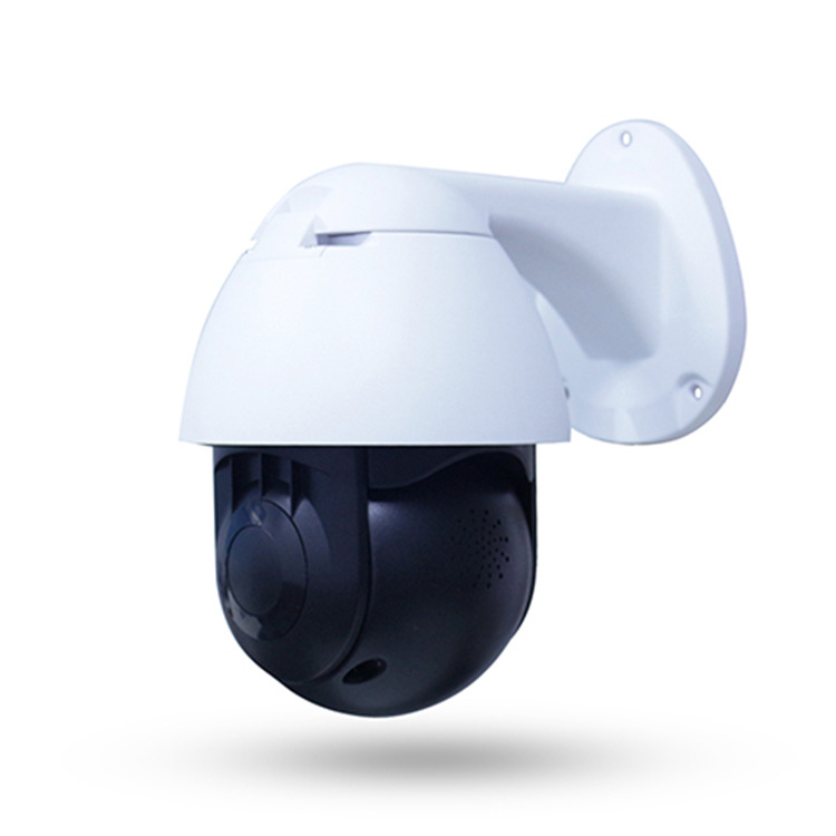 Wireless Automatic Tracking Tracking Ball Machine Camera Outdoor Waterproof Two-Way Intercom PTZ Control Day and Night Infrared Night Vision