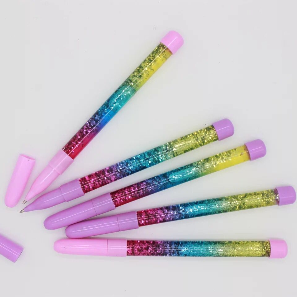 Fairy pen flash chalk lovely ballpoint pen colorful pen can be customized LOGO