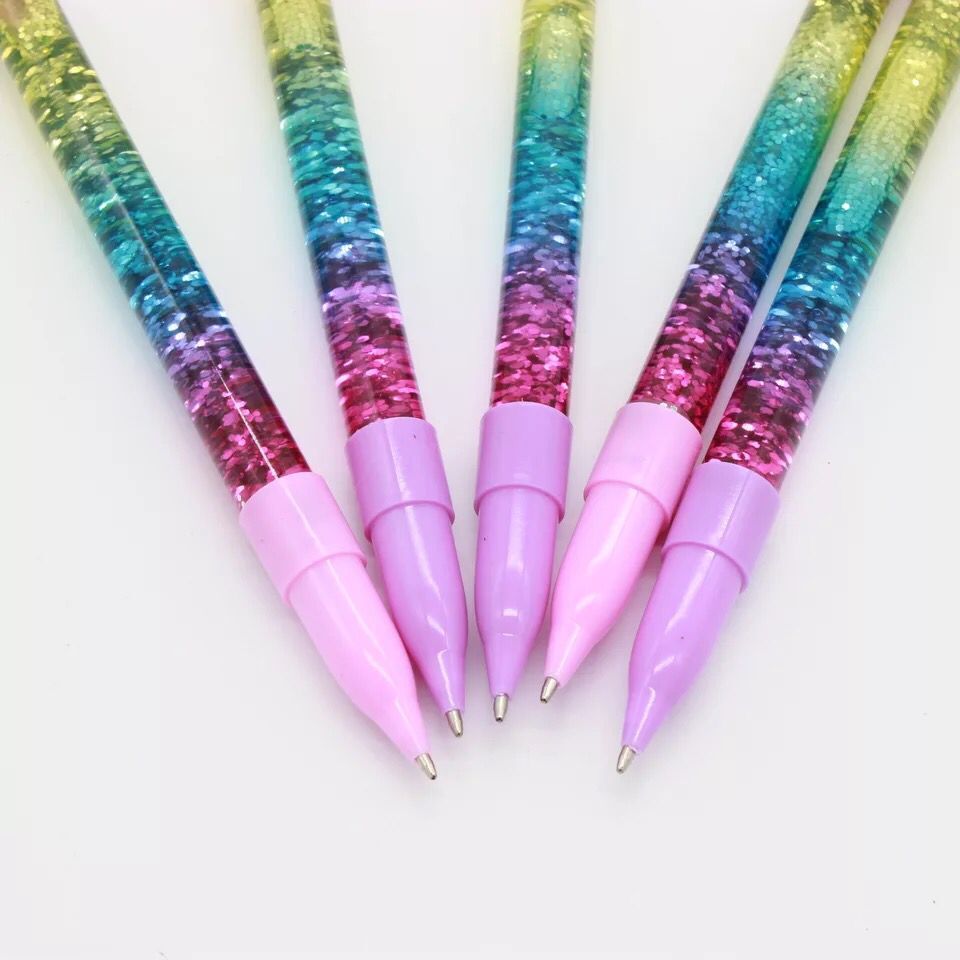 Fairy pen flash chalk lovely ballpoint pen colorful pen can be customized LOGO