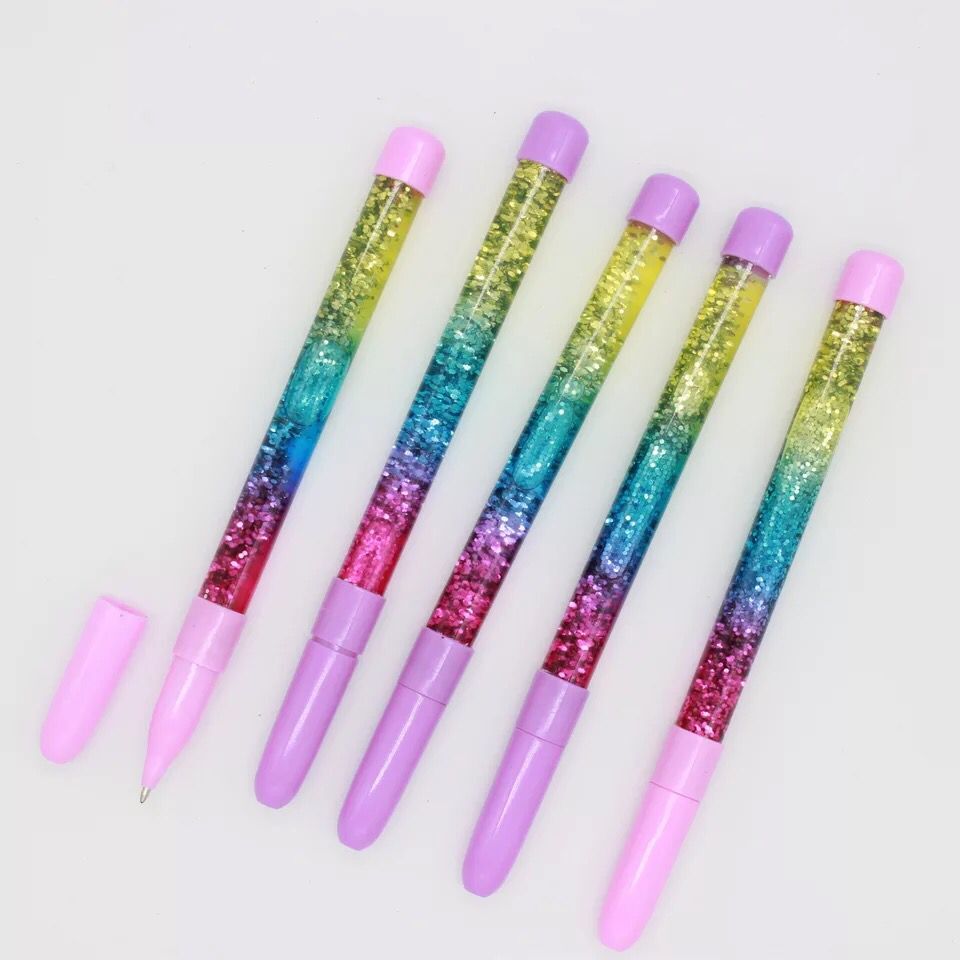 Fairy pen flash chalk lovely ballpoint pen colorful pen can be customized LOGO