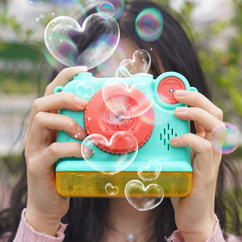 Outdoor Network Red Children Automatic Electric Bubble Gun Bubble Machine Cartoon Young Girl Beloved Bubble Blowing Camera Toy Outdoor Network Red Children Automatic Electric Bubble Gun Bubble Machine Cartoon Young Girl Beloved Bubble Blowing Camera Toy