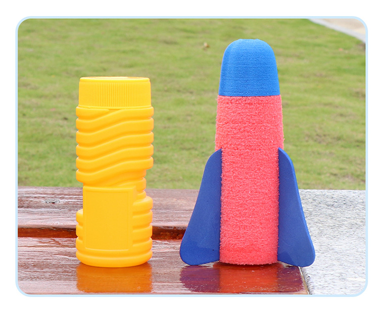 The same type of bubble blowing rocket outdoor bubble machine Plaza bubble water stall children's toys The same type of bubble blowing rocket outdoor bubble machine Plaza bubble water stall children's toys