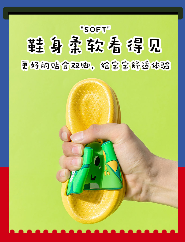 Children's Slippers Summer 2021 Chalk Bear New Cute Cartoon Dinosaur Parent-Child Boys and Girls Children's Sandals Wholesale Children's Slippers Summer 2021 Chalk Bear New Cute Cartoon Dinosaur Parent-Child Boys and Girls Children's Sandals Wholesale