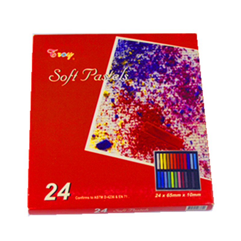 24 soft chalk pigment dyed hair color hair dye good art supply